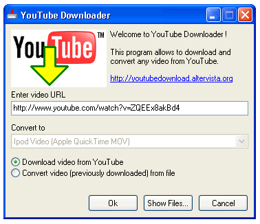 Letöltés Youtube downloader